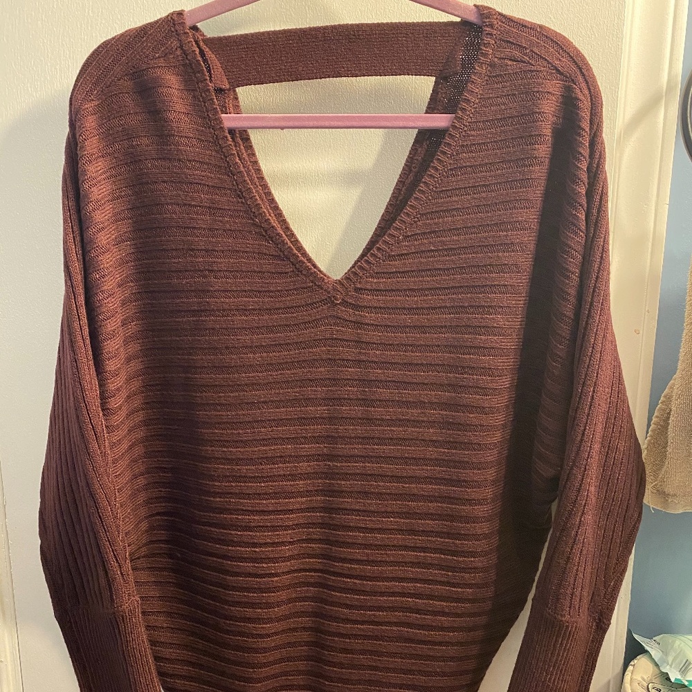 Brown Oversized Sweater